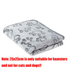 Soft Fluffy High Quality Pet Blanket Cute Cartoon Pattern Pet Mat Warm and Comfortable Blanket for Cat Dogs