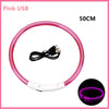 USB Rechargeable LED Dog Collar — Night Safety Glow