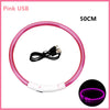 USB Rechargeable LED Dog Collar — Night Safety Glow