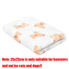 Soft Fluffy High Quality Pet Blanket Cute Cartoon Pattern Pet Mat Warm and Comfortable Blanket for Cat Dogs
