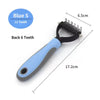 Cat Hair Removal Comb Dog Hair Removal Brush Stainless Steel Double Sided Pet Grooming Brush Removing Tangles Cat Accessories