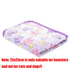 Soft Fluffy High Quality Pet Blanket Cute Cartoon Pattern Pet Mat Warm and Comfortable Blanket for Cat Dogs